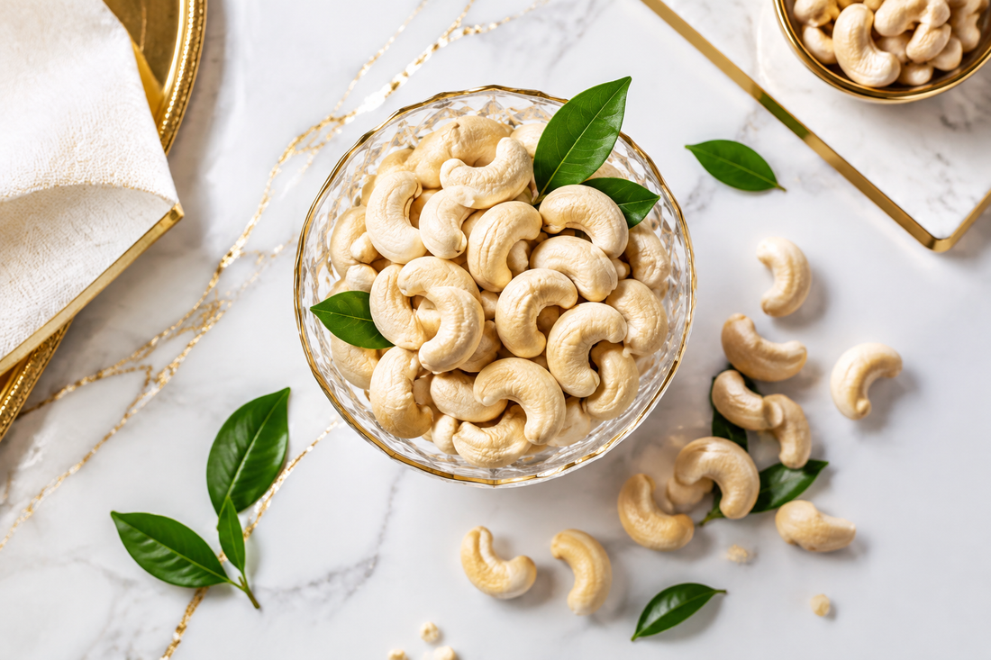 Premium Cashews White Marble