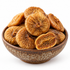 Premium Dried Figs in Bowl